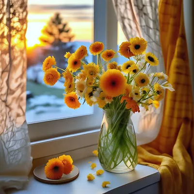 Уют и красота: великолепный букет цветов для вашего дома (фото)