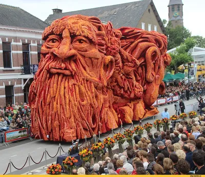 Фото с фестиваля цветов в Голландии: бесплатная загрузка