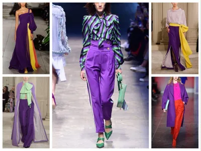 Фиолетовый цвет в одежде: Творческие комбинации для привлекательного стиля