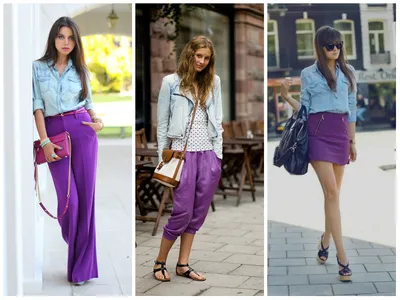 Фиолетовый цвет в одежде: Идеальный оттенок для особых случаев