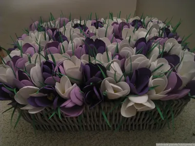 Фоамиран цветы: шедевры ручной работы на фото