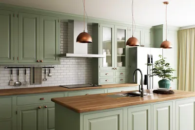 Фотография кухни в формате jpg с оливковым оттенком