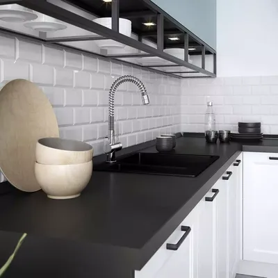 Обновите интерьер с фотографиями кухонь в сером цвете: выбирайте изображение в хорошем качестве