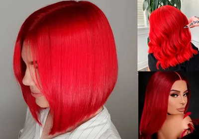 Фото окрашивания волос в два цвета