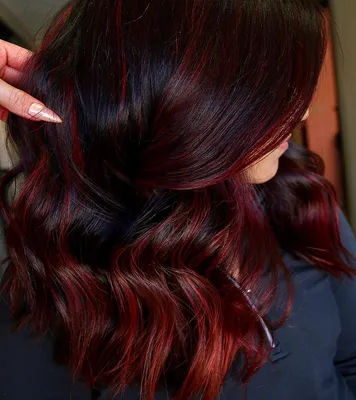 Фотки окрашивания волос в два цвета