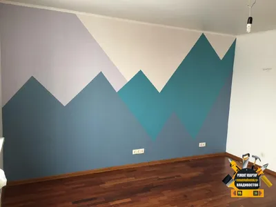 Бесплатные фото: Покраска стен в два цвета дизайн
