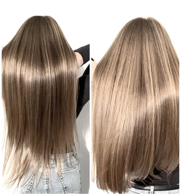 Удивительные превращения: фото Русый цвет волос до и после