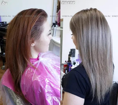 Магия оттенков: фотосессия с русыми волосами до и после