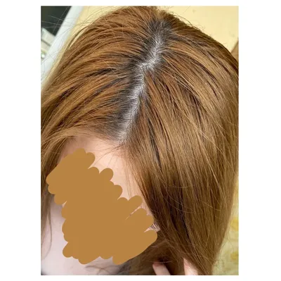 Фотк с изменением цвета волос на русый: до и после