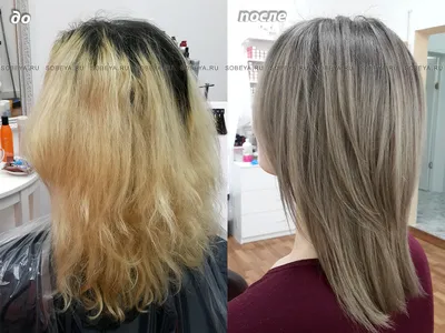 Русый цвет волос до и после: обои для вашего экрана