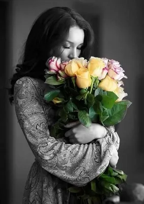 Фотк С цветами без лица: красивые фотографии цветов