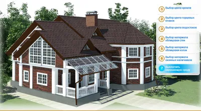 Сочетание цветов крыши и фасада дома: воплощение стиля и элегантности (фото)