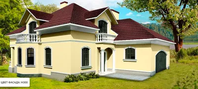 Колорит жилища: идеальное сочетание цветов крыши и фасада (фото)