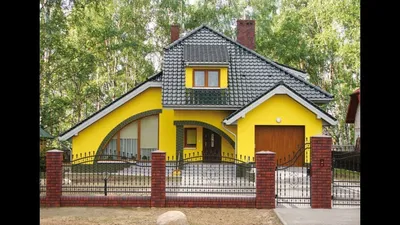Удачное объединение цветов: впечатляющие фото сочетания крыши и фасада дома