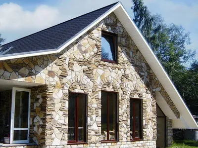 Full HD изображение сочетания цвета фасада и крыши: воплощение современного дизайна.