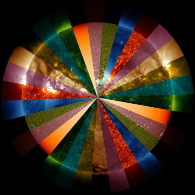 Арт Спектр цветов - Прекрасные фоновые изображения для дизайна