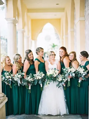 Фото Свадьба в зеленом цвете - выберите размер и формат скачивания