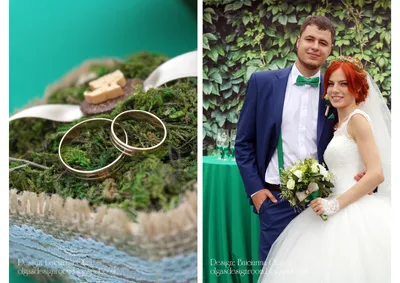 Фото Свадьба в зеленом цвете - современные и стильные образы на вашем празднике