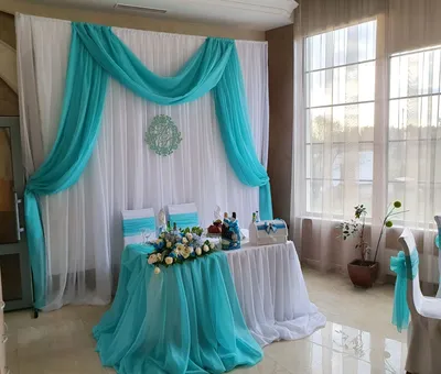 4K фотки свадебного банкета в зеленом цвете