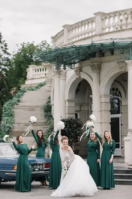 Фото Свадьба в зеленом цвете - изображения цветов и природной красоты