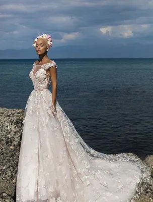 Фотографии свадебных платьев розового цвета в 4K разрешении - сделайте вашу свадьбу незабываемой
