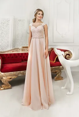 Розовый элегантности: фотографии свадебных платьев