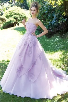 Фотки розовых свадебных платьев в высоком разрешении