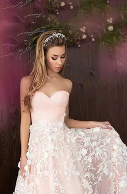 Роскошные свадебные платья розового цвета - загрузите HD изображения для вашего эстетического восхищения