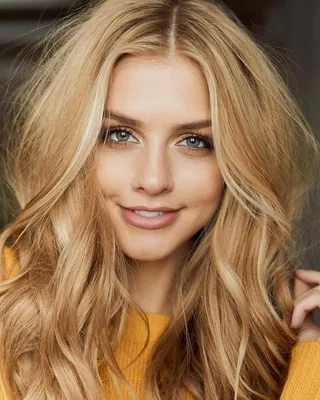 Теплые оттенки блонда на пике популярности: уникальные фото