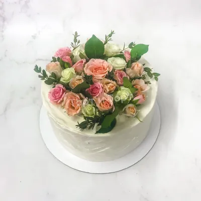 Восхитительный цветочный торт для вашего телефона (4K)