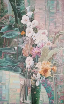 Изображения цветов: уникальная коллекция триптиха