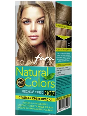 Фото Цвет краски для волос лесной орех в формате WebP