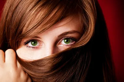 Фото: Цвет волос для зелено карих глаз - выберите размер и формат (JPG, PNG, WebP)