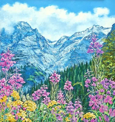 Неповторимая природа горного Алтая в цветочных образах