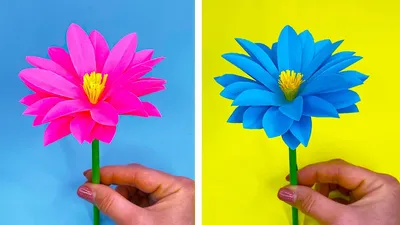 Восхитительные цветы: скачайте бесплатно изображения цветов из бумаги