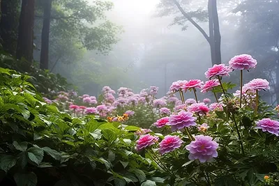 Фото Цветы и цвета: рассвет красок леса на вашем экране