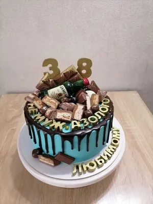 Торт для папы и мужа в его день рождения #брянск #брянск32 #сладкийподарок # деньрождения #пряня32 #сладости… | Birthday cake for men easy, Cool  birthday cakes, Cake