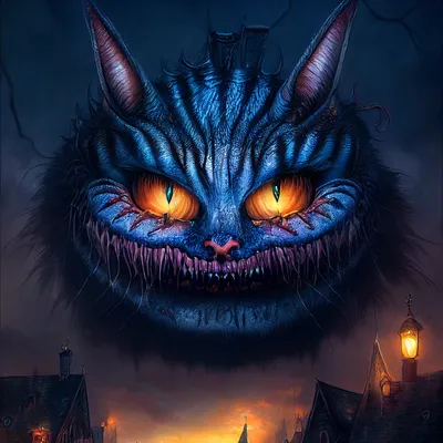Кружка \"Чеширский кот/Cheshire Cat/Алиса в стране чудес/фильм/принт\", 330  мл, 1 шт - купить по доступным ценам в интернет-магазине OZON (652662494)