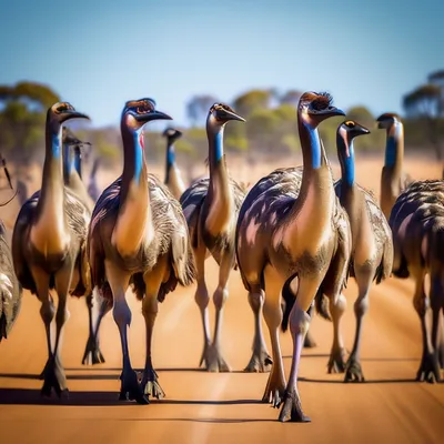Птицы Австралии и Океании - карточки Монтессори купить и скачать
