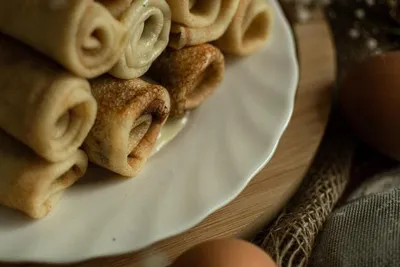 Блинчики на воде рецепт – Русская кухня: Выпечка и десерты. «Еда»