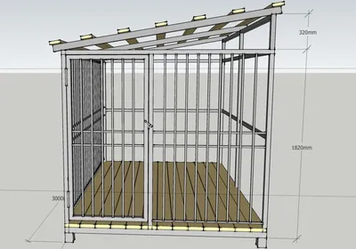 Скачать бесплатно изображения будки вольера для собаки