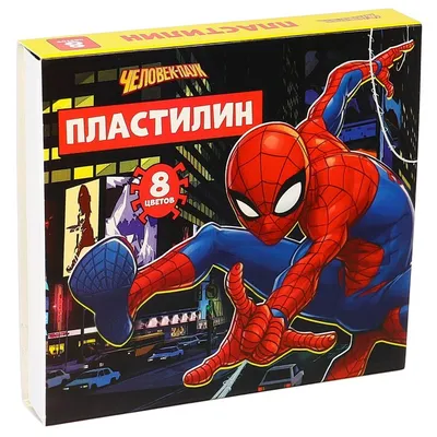 Воздушный пластилин Человек Паук Marvel 27433867 купить в интернет-магазине  Wildberries