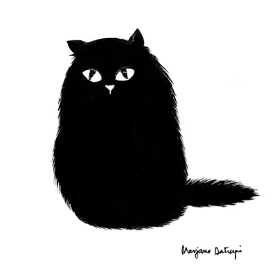 Картина по номерам \"Черный кот\"