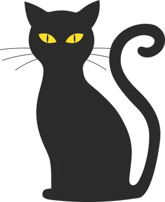 Раскраска Черный кот и Гав | Раскраски Котенок по имени Гав