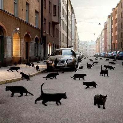 Черный кот стоковое фото. изображение насчитывающей усаживание - 30060268
