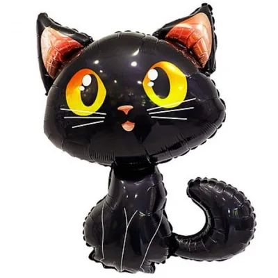 Купить Мягкая игрушка «Черный кот» в Москве по низким ценам| Доставка по  России Купи слона - Магазины классных вещиц