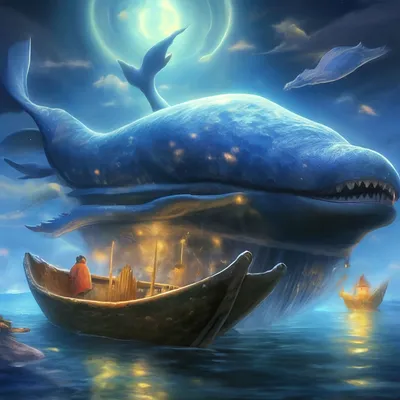 Пазл «Чудо-юдо Рыба-кит» из 221 элементов | Собрать онлайн пазл №23005