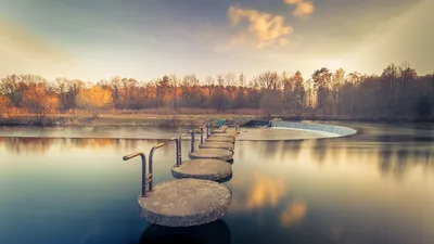 Круги на воде - фото автора g.imbro на сайте Сергиев.ru