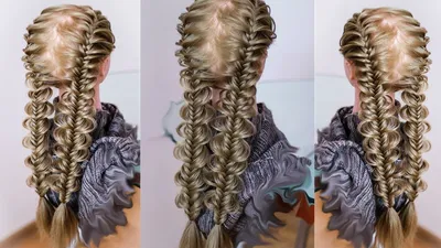 🐠🐟🐟 Новый вариант КОСА РЫБИЙ ХВОСТ 🐟Hair tutorial. - YouTube