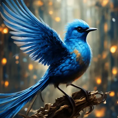 Синяя Райская птица. | Самые красивые животные в мире. | Дзен